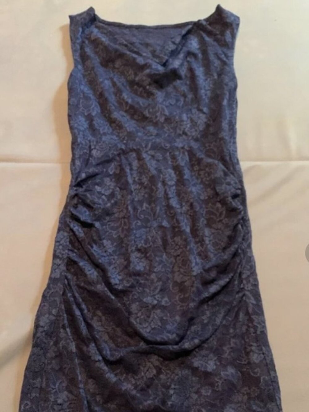 Cache women's size 8 dress navy blue